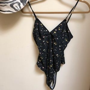 Reformation Floral Bodysuit